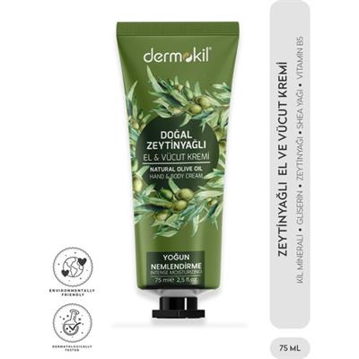 Dermokil Zeytinyağı El ve Vücut Kremi 75 ml