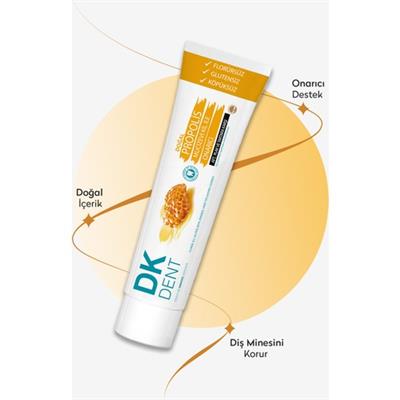 DKDENT Doğal Propolis Özlü Diş Macunu (Fırçalı) 75 ml