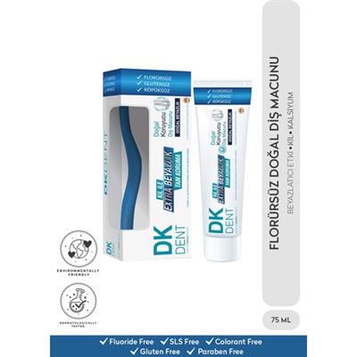 DKDENT Klasik Diş Macunu (Fırçalı) 75 ml