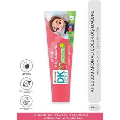 DKDENT Pırıl Ahududu Aromalı Çocuk Diş Macunu 50 ml