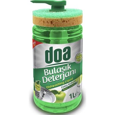 Doa Sıvı Bulaşık Det. Süngerli Elma Kokulu 1000 ml
