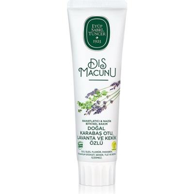Doğal Karabaş Otu, Lavanta ve Kekik Özlü Diş Macunu 90 ml