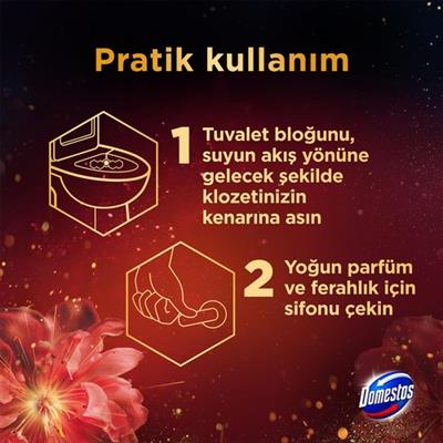 Domestos Aroma Lux Tuvalet Bloğu Şeftali Çiçeği 100G