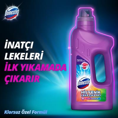 Domestos Hijyenik Sıvı Leke Çıkarıcı Tüm Çamaşırlar 1000 ML 1 Adet