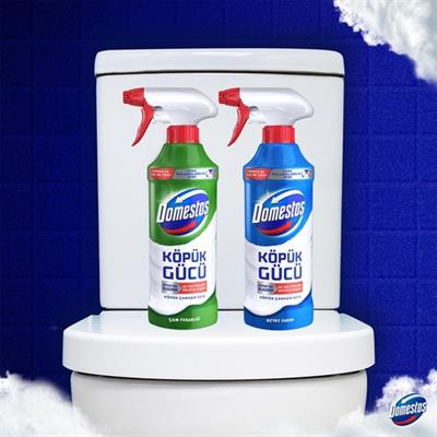 Domestos Köpük Gücü Köpük Çamaşır Suyu Beyaz Sabun 450 ml