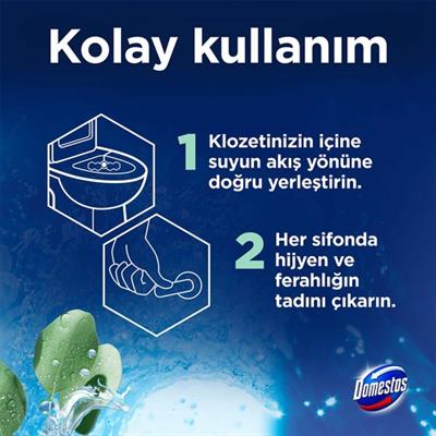 Domestos Tuvalet Bloğu Yağmur Ferahlığı 100 G