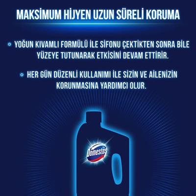 Domestos Yoğun Kıvamlı Çamaşır Suyu Çam Ferahlığı Maksimum Hijyen 1850 ml