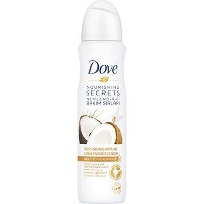 Dove Kadın Sprey Deodorant Hindistan Cevizi ve Yasemin Çiçeği 150 ml