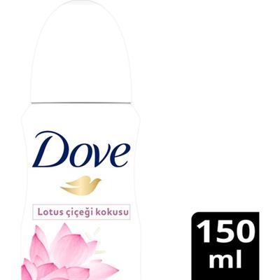 Dove Kadın Sprey Deodorant Lotus Çiçeği Kokusu Işıldayan Bakım 150 ml