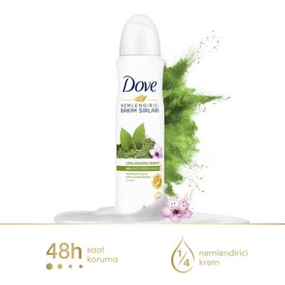 Dove Kadın Sprey Deodorant Matcha Yeşil Çay ve Sakura Çiçeği 150 ml