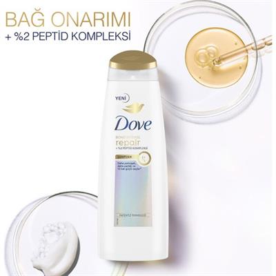 Dove Saç Bakım Şampuanı Bond Intense Repair + Peptid Kompleksi 400 ml