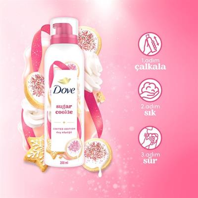 Dove Sugar Cookie Duş Köpüğü 200 ml