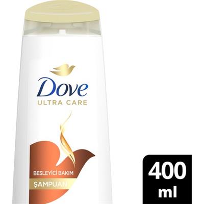 Dove Ultra Care Saç Bakım Şampuanı Besleyici Bakım Kuru Saçlar İçin 400 ml