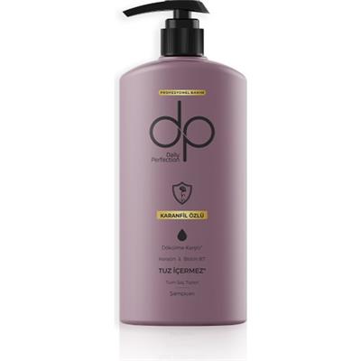 Dp Daily Perfection Dökülme Karşıtı Şampuan - Karanfil Özlü, Pro-Keratin ve Biotin Destekli, Tuzsuz Formül, 500 ml, Paraben İçermez