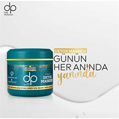 Dp Daily Perfection Durulanan Detox Saç Bakım Maskesi Aşırı Yıpranmış Saçlar İçin 200 ml