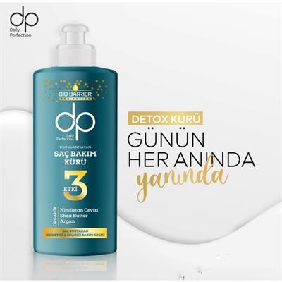 dp Daily Perfection Durulanmayan Saç Bakım Kremi 200 ml Organik Hindistan Cevizi Argan Shea Yağlı Tüm Saç Tipleri