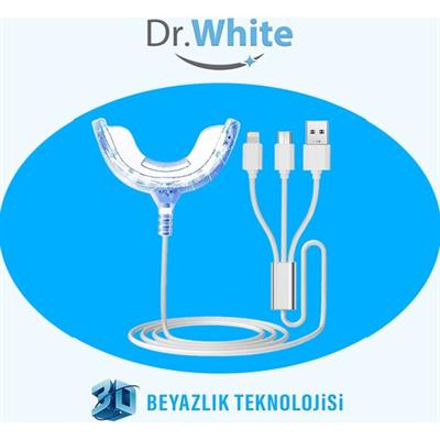 Dr.White Akıllı Diş Beyazlatma 1 Adet Cihaz & 2 Adet Beyazlatma Jeli