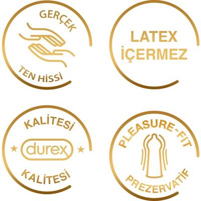 Durex- Gerçek Dokunuş Prezervatif 10 Lu