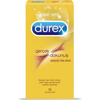Durex- Gerçek Dokunuş Prezervatif 10 Lu