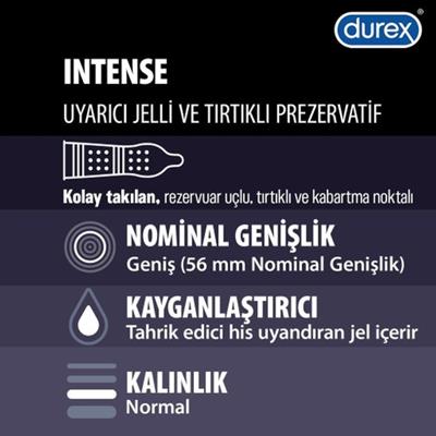 Durex Intense Prezervatif 10lu