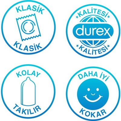 Durex Klasik Prezervatif 12li