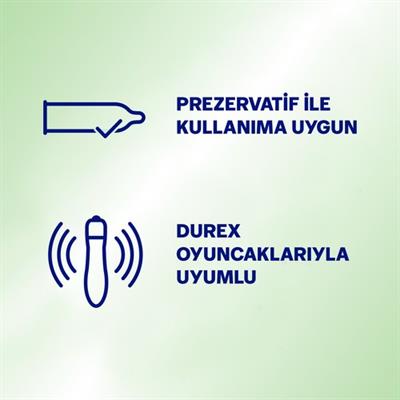 Durex Naturals Pure Kayganlaştırıcı Jel 100 ml - Kokusuz, Renksiz, Su Bazlı, Hassas Formül, Tekli Paket