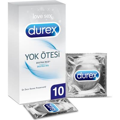Durex Yok Ötesi Ekstra İnce Ekstra His Prezervatif 10lu
