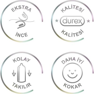 Durex Yok Ötesi Ekstra İnce Ekstra His Prezervatif 10lu