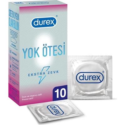 Durex Yok Ötesi Ekstra İnce Ekstra Zevk Prezervatif 10lu