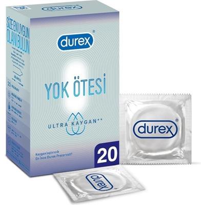 Durex Yok Ötesi Ultra Kaygan 20li İnce Prezervatif