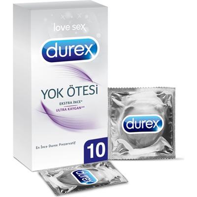 Durex Yok Ötesi Ultra Kaygan Prezervatif 10lu