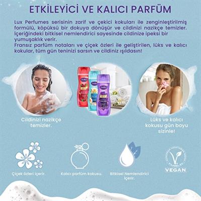 Duru Duş Jeli Lux Perfumes Orkide Özleri 450 ml