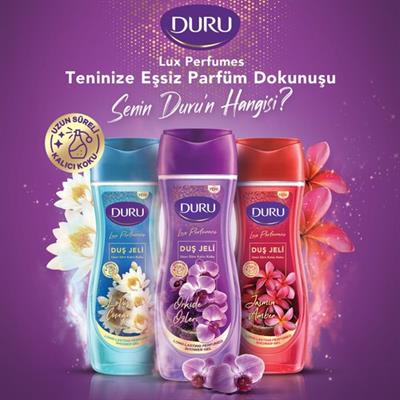 Duru Lux Perfumes Jasmin Amber Vegan Duş Jeli 450 Ml