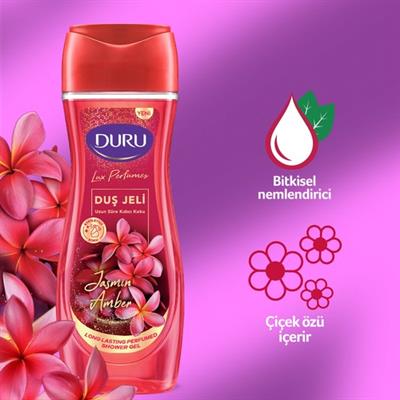 Duru Lux Perfumes Jasmin Amber Vegan Duş Jeli 450 Ml
