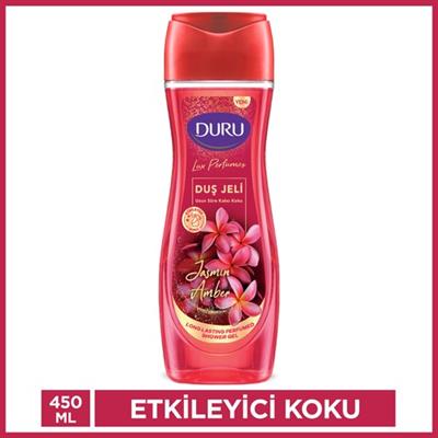 Duru Lux Perfumes Jasmin Amber Vegan Duş Jeli 450 Ml