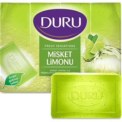 Duru Misket Limonu Duş Sabunu 4 Adet 600 Gr Cilt Dostu Gliserin İçerir
