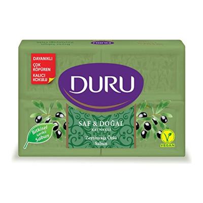 Duru Saf & Doğal Kaynaklı Zeytinyağı Özlü 4 Adet Kalıp Sabun 600Gr