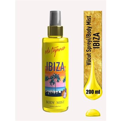 Eda Taşpınar Ibiza Body Mist 200 ml Kadınlar için Canlandırıcı Vücut Spreyi