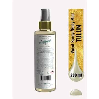 Eda Taşpınar Tulum Kadın Vücut Spreyi 200 ml Kalıcı Egzotik Koku Ferahlatıcı Etki