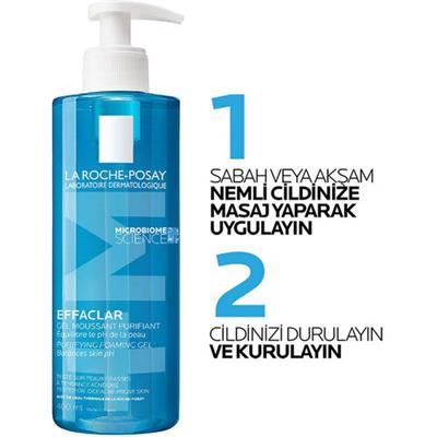 Effaclar Yağlı Ve Akneye Eğilimli Ciltler İçin Yüz Temizleme Jeli 400 ml