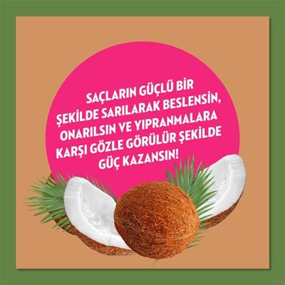 Elidor Doğanın Enerjisi Saç Bakım Şampuanı Hindistan Cevizi Yağı Onarıcı ve Yıpranma Karşıtı 500 ml