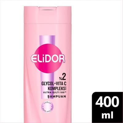 Elidor Saç Bakım Şampuanı Ultra Işıltı Yoğun Parlaklık 400 ml