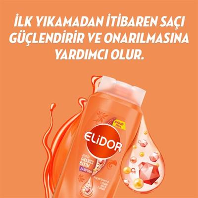 Elidor Superblend Saç Bakım Şampuanı Anında Onarıcı Bakım C Vitamini Keratin Seramid 325 ML