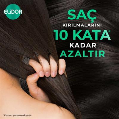 Elidor Superblend Saç Bakım Şampuanı Sağlıklı Uzayan Saçlar Biotin Argan Yağı Arjinin 400 ml