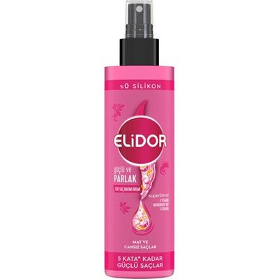 Elidor Superblend Sıvı Saç Bakım Kremi Güçlü Ve Parlak E Vitamini Makademya Yağı Kolajen 200 ml