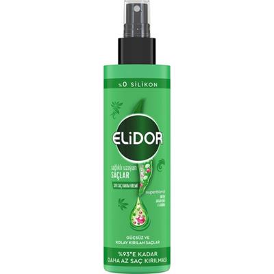 Elidor Superblend Sıvı Saç Bakım Kremi Sağlıklı Uzayan Saçlar Biotin Argan Yağı Arjinin 200 ml