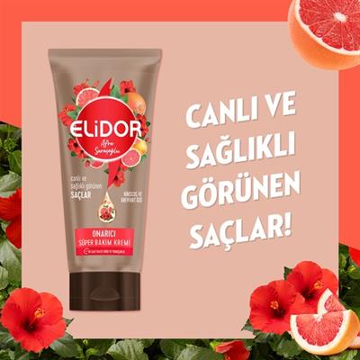 Elidor Tüp Saç Bakım Kremi Sağlıklı ve Canlı Görünen Saçlar By Afra Saraçoğlu 1 x 170 ml