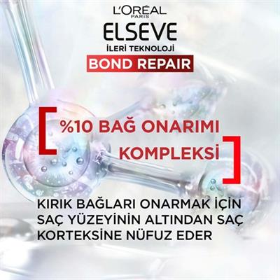 Elseve Bond Repair Tüm Yıpranmalar Için Saç Bağlarını Onarıcı Bakım Kremi 150 ml