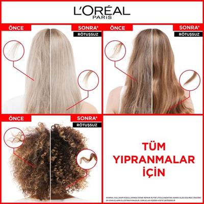 Elseve Bond Repair Tüm Yıpranmalar Için Saç Bağlarını Onarıcı Bakım Kremi 150 ml