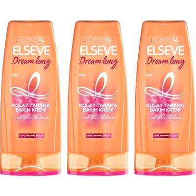 Elseve Dream Long Onarıcı Şampuan Tüm Saçlar İçin Kolay Tarama Etkisi 360 ml x 3 Adet